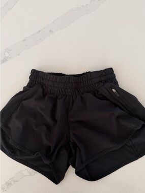 lululemon athletica Black Athletic Running Shorts
